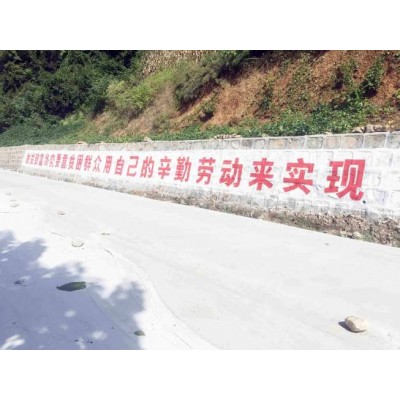丹凤县路政墙体宣传标语丹凤县手工绘画哪家质量好