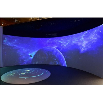 沉浸式全息展示厅 360度幻影成像投影环幕