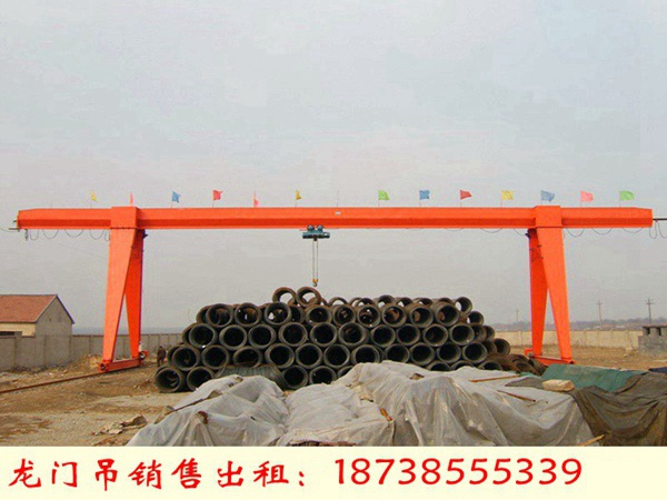 广东湛江门式起重机厂家60吨龙门吊多少钱一台