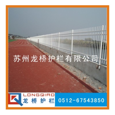 南昌企业外墙护栏 企业外墙围栏 锌钢栏杆 防盗 免维护 龙桥