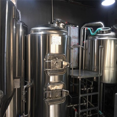 江苏小型精酿啤酒设备 500升啤酒发酵罐