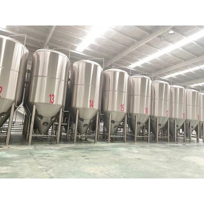 陕西啤酒厂年产1000吨的大型自动化精酿啤酒酿造工厂