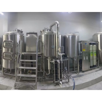 大型精酿啤酒设备生产工厂上海酒店酒吧2吨啤酒设备