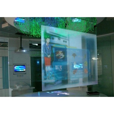 广东全息投影全息膜 3D成像橱窗玻璃膜 全息立体成像膜
