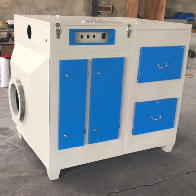 光氧活性炭吸附箱一体机 印刷废气处理设备喷漆房用废气净化箱