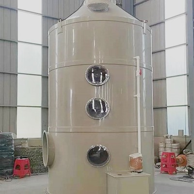 水膜喷淋式脱硫除尘器工业水洗酸雾净化废气处理设备